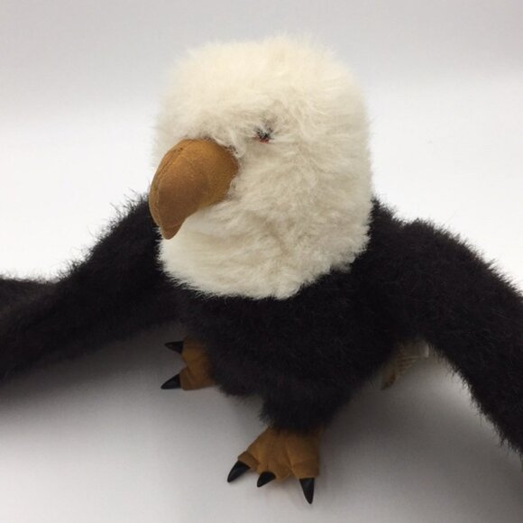 Folkmanis Puppets Eagle Bird Hand Puppet Plush Stuffed Animal 28 - Picture 2 of 11